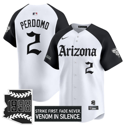 Men's Arizona Diamondbacks 'Gothic Desert Fang Edition' Vapor Premier Limited Jersey - All Stitched