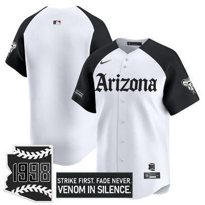 Men's Arizona Diamondbacks 'Gothic Desert Fang Edition' Vapor Premier Limited Jersey - All Stitched