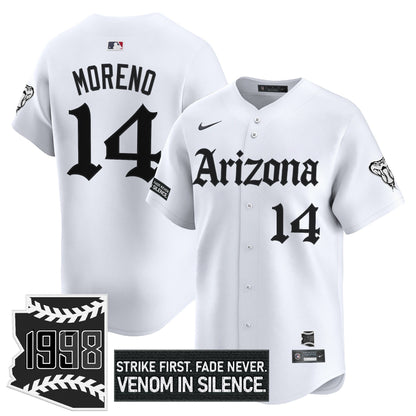 Men's Arizona Diamondbacks 'Gothic Desert Fang Edition' Vapor Premier Limited Jersey - All Stitched