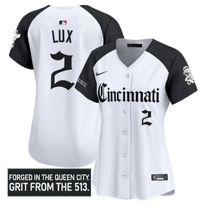 Women's Cincinnati Reds 'Gothic Queen City Edition' Vapor Premier Limited Jersey - All Stitched