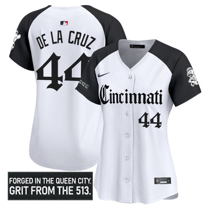 Women's Cincinnati Reds 'Gothic Queen City Edition' Vapor Premier Limited Jersey - All Stitched