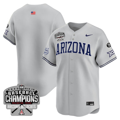 Arizona Wildcats 2025 Big 12 Champions Vapor Premier Limited Jersey - All Stitched