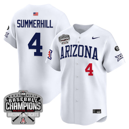 Men's Arizona Wildcats 2025 Big 12 Champions Vapor Premier Limited Jersey - All Stitched