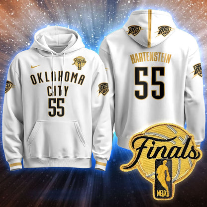 Oklahoma City Thunder Hoodie - Final Patch - All Stitched