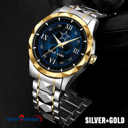 Dallas Cowboys Luxury Diamond Men Watch Trending 2025