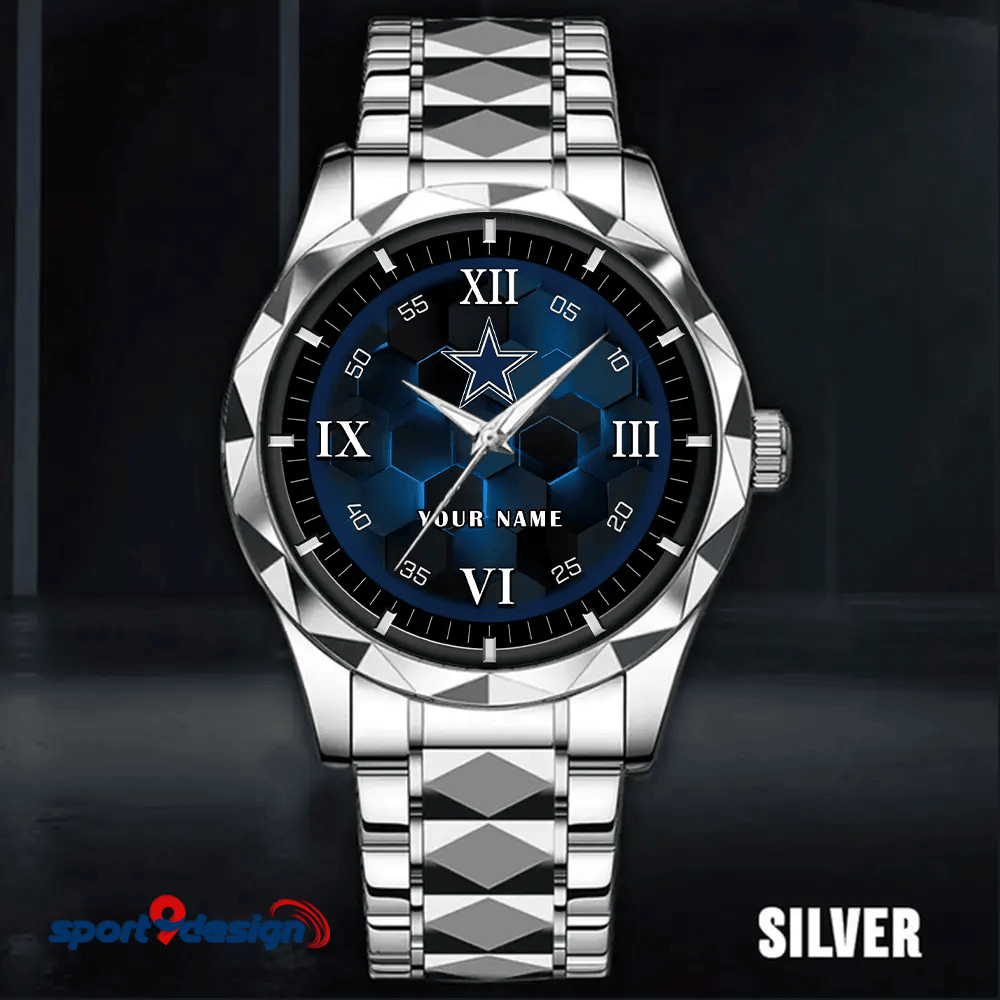 Dallas Cowboys Luxury Diamond Men Watch Trending 2025