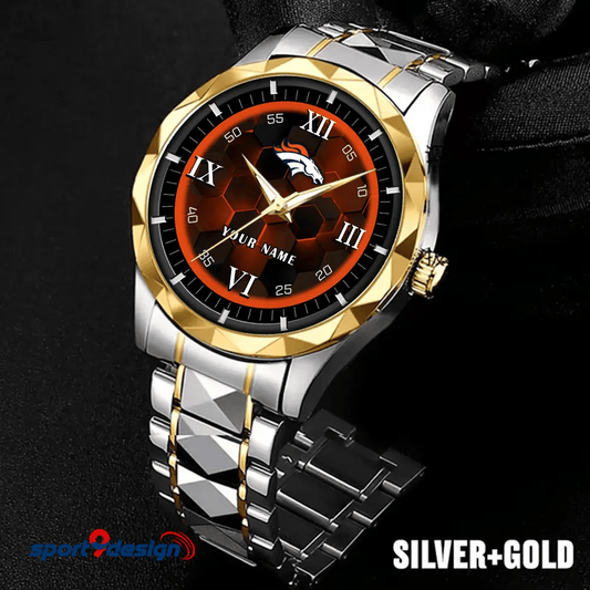 Denver Broncos Luxury Diamond Men Watch Trending 2025