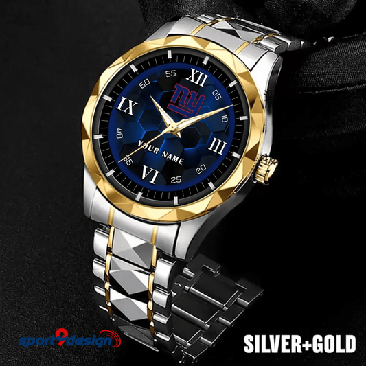 New York Giants Luxury Diamond Men Watch Trending 2025