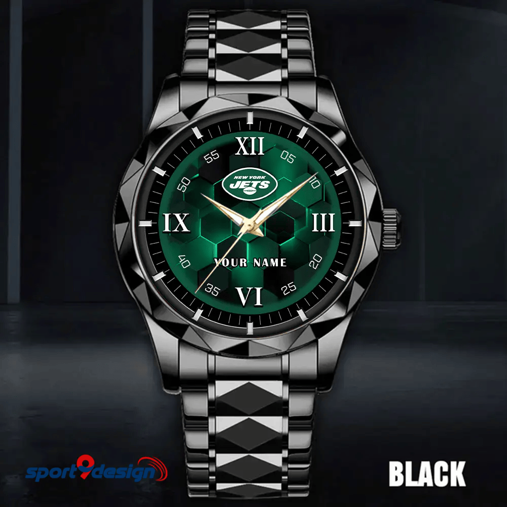 New York Jets Luxury Diamond Men Watch Trending 2025