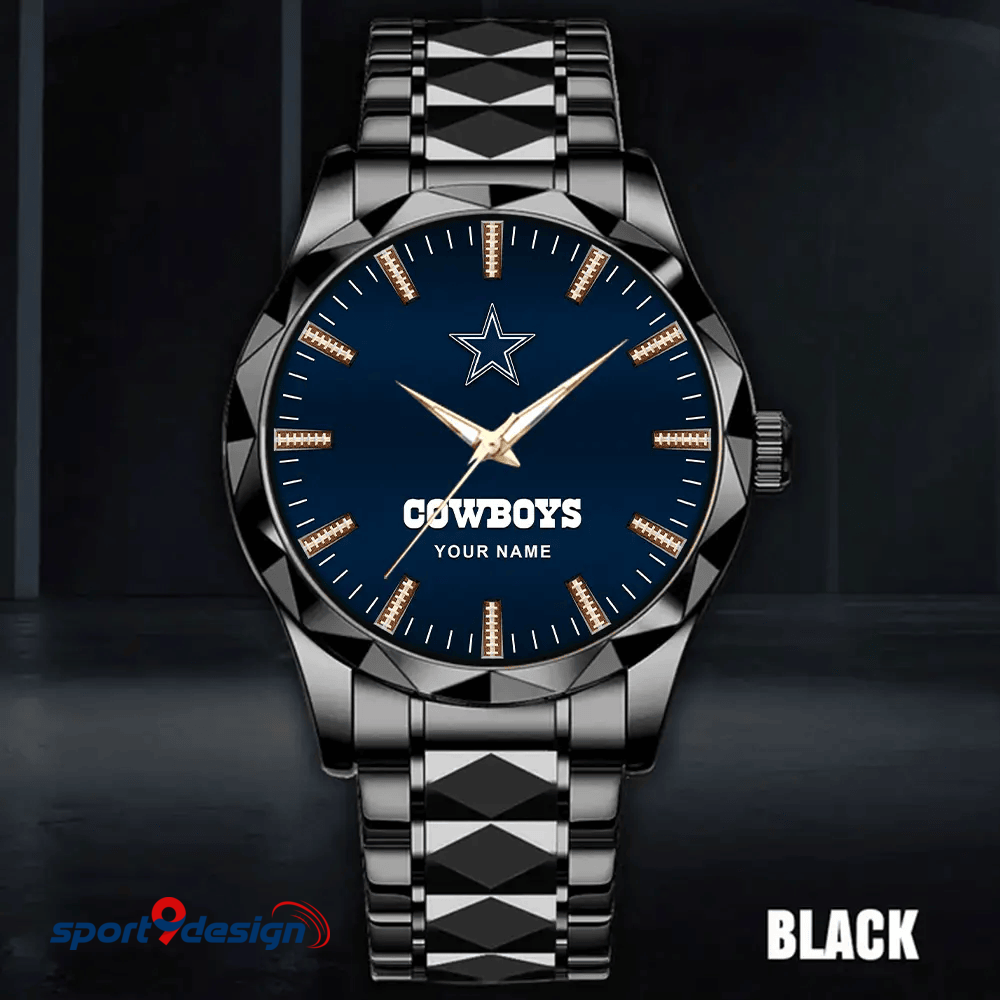 Dallas Cowboys Luxury Diamond Men Watch Trending 2025