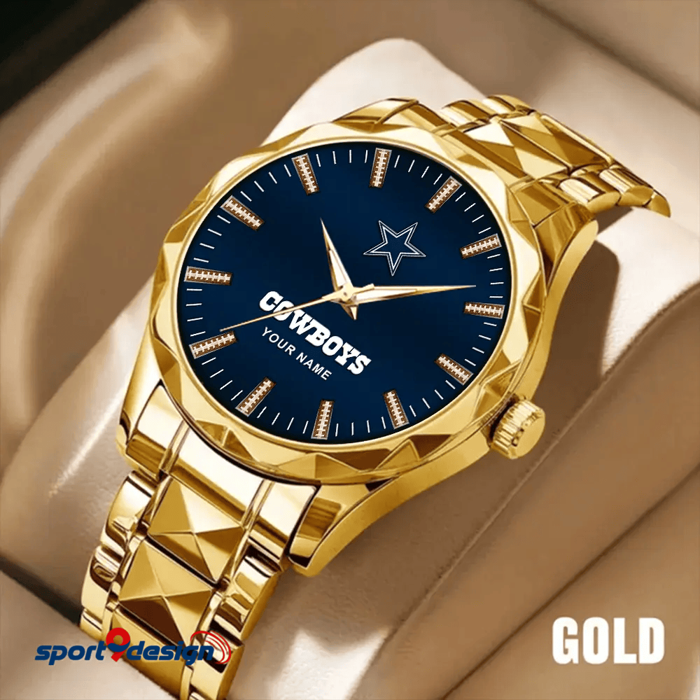 Dallas Cowboys Luxury Diamond Men Watch Trending 2025