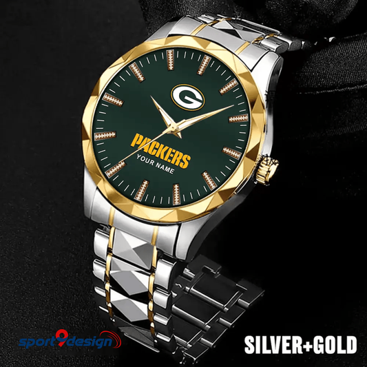 Green Bay Packers Luxury Diamond Men Watch Trending 2025