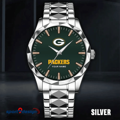 Green Bay Packers Luxury Diamond Men Watch Trending 2025