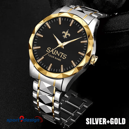 New Orleans Saints Luxury Diamond Men Watch Trending 2025