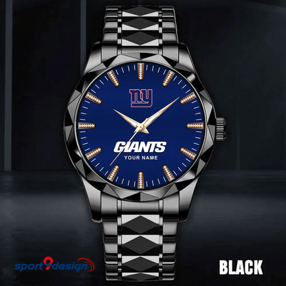 New York Giants Luxury Diamond Men Watch Trending 2025