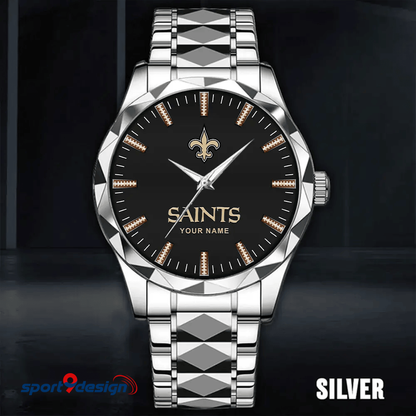 New Orleans Saints Luxury Diamond Men Watch Trending 2025