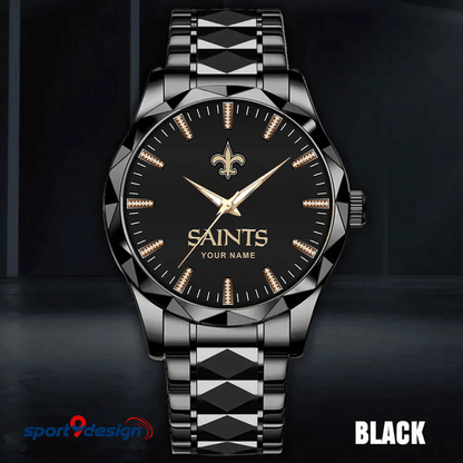 New Orleans Saints Luxury Diamond Men Watch Trending 2025