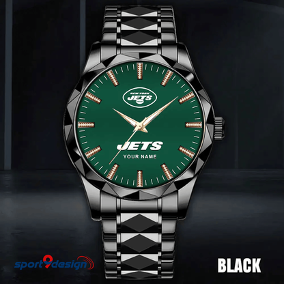 New York Jets Luxury Diamond Men Watch Trending 2025