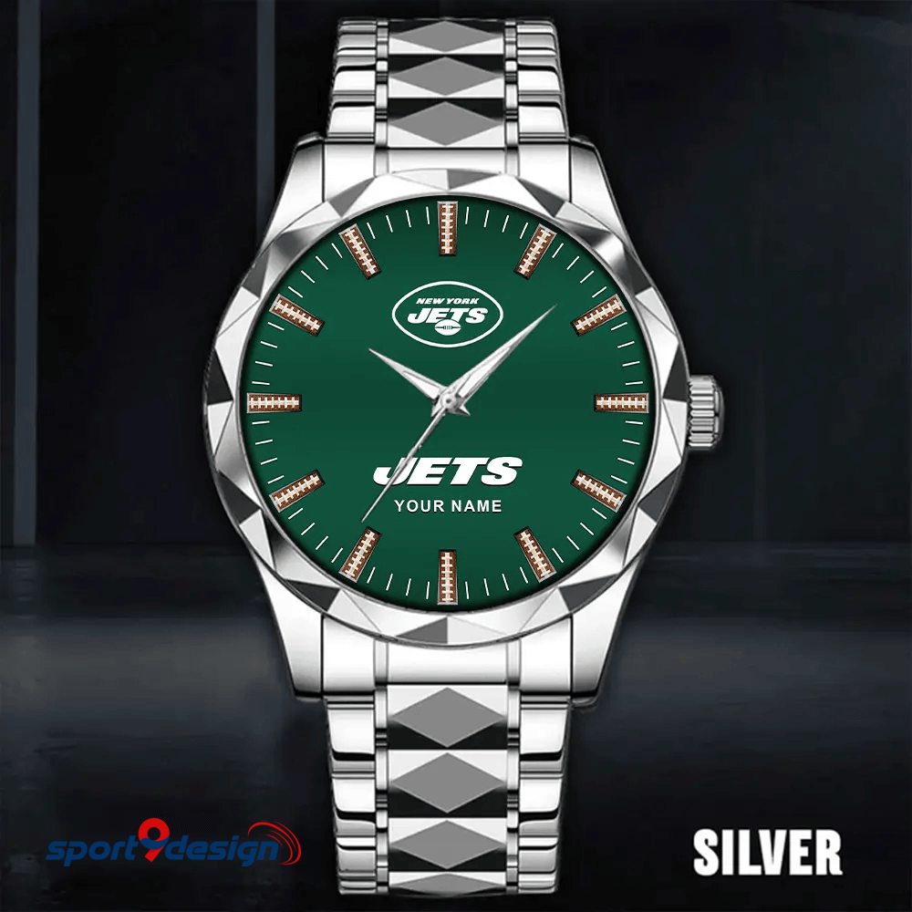 New York Jets Luxury Diamond Men Watch Trending 2025