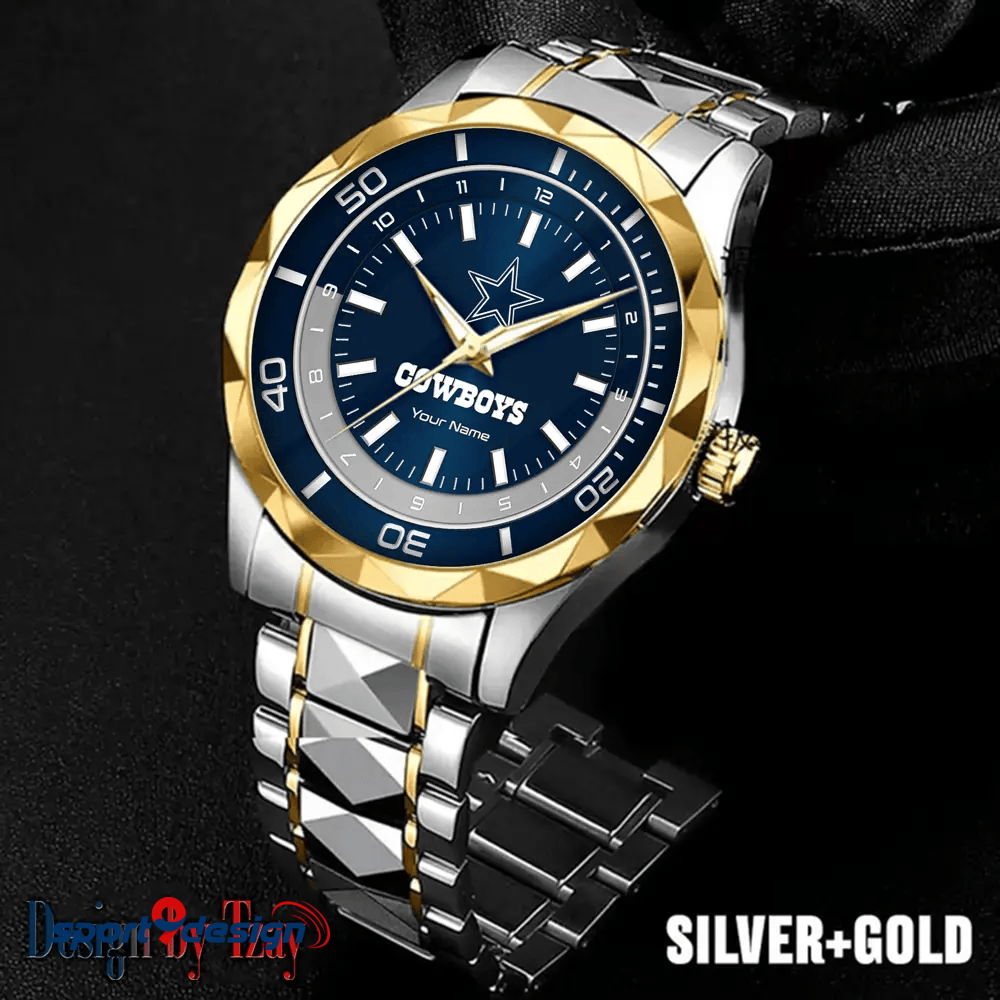 Dallas Cowboys Business Watch For Men Automatic Mechanical Stainless Steel Band 2025