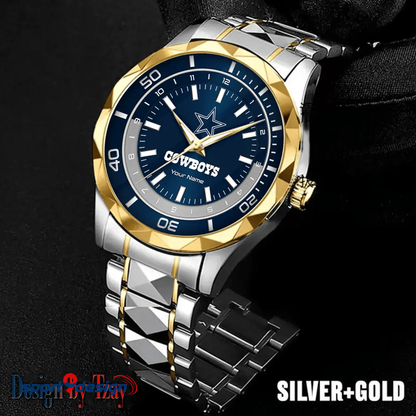 Dallas Cowboys Business Watch For Men Automatic Mechanical Stainless Steel Band 2025