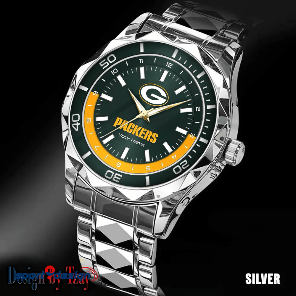 Green Bay Packers Business Watch For Men Automatic Mechanical Stainless Steel Band 2025