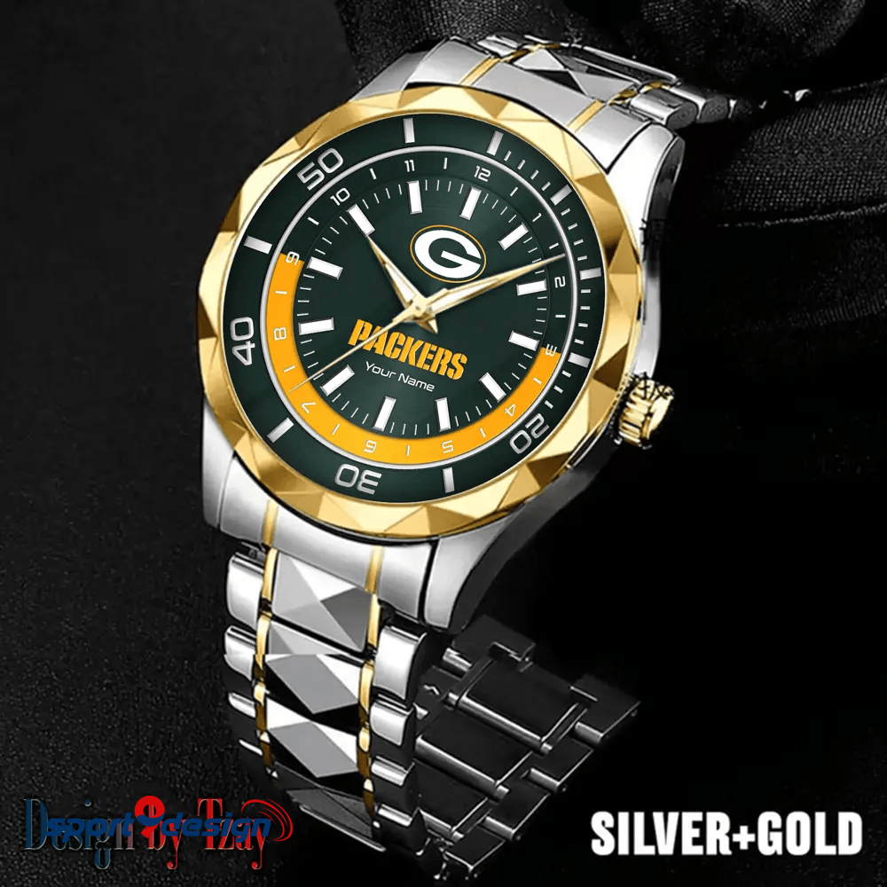 Green Bay Packers Business Watch For Men Automatic Mechanical Stainless Steel Band 2025