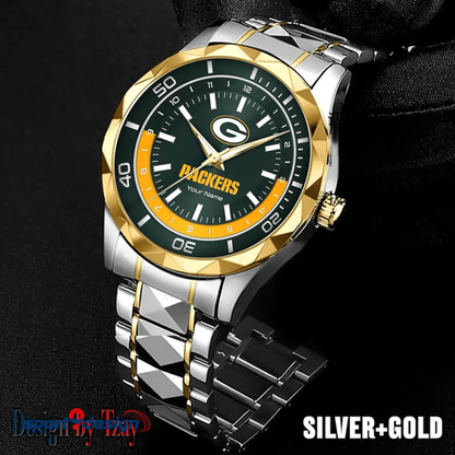 Green Bay Packers Business Watch For Men Automatic Mechanical Stainless Steel Band 2025