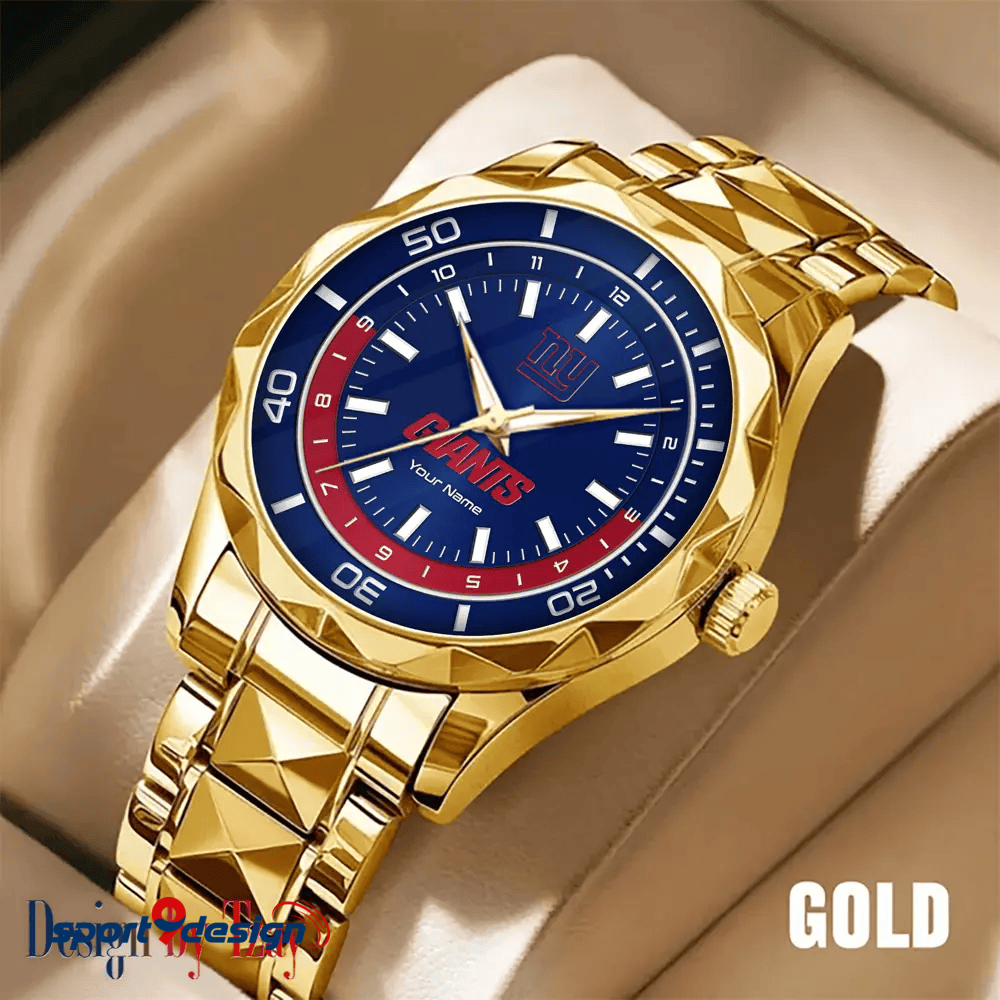 New York Giants Business Watch For Men Automatic Mechanical Stainless Steel Band 2025