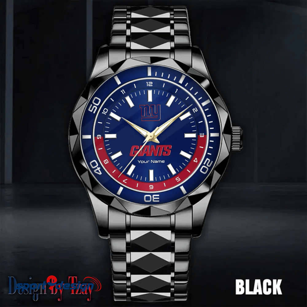 New York Giants Business Watch For Men Automatic Mechanical Stainless Steel Band 2025