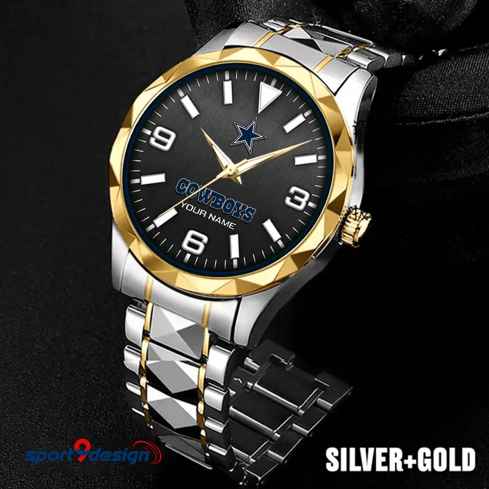 Dallas Cowboys Business Watch For Men Automatic Mechanical Stainless Steel Band 2025