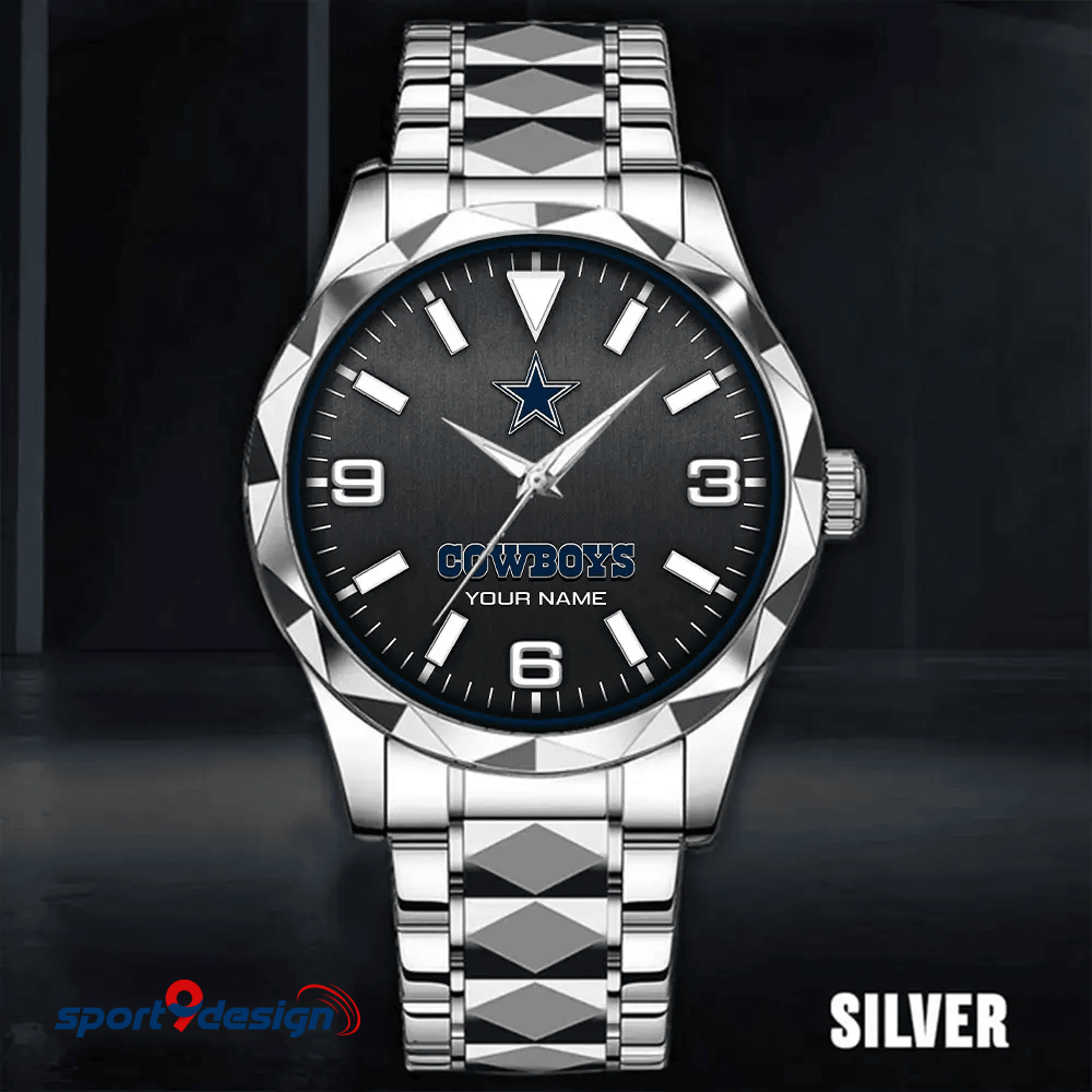Dallas Cowboys Business Watch For Men Automatic Mechanical Stainless Steel Band 2025