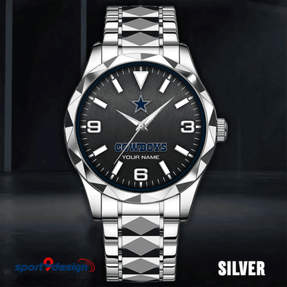 Dallas Cowboys Business Watch For Men Automatic Mechanical Stainless Steel Band 2025
