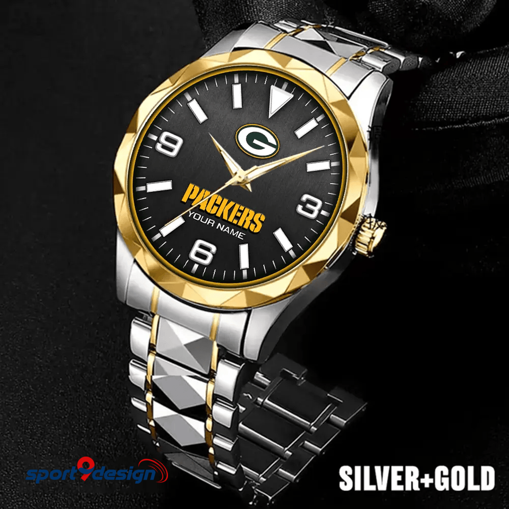 Green Bay Packers Business Watch For Men Automatic Mechanical Stainless Steel Band 2025