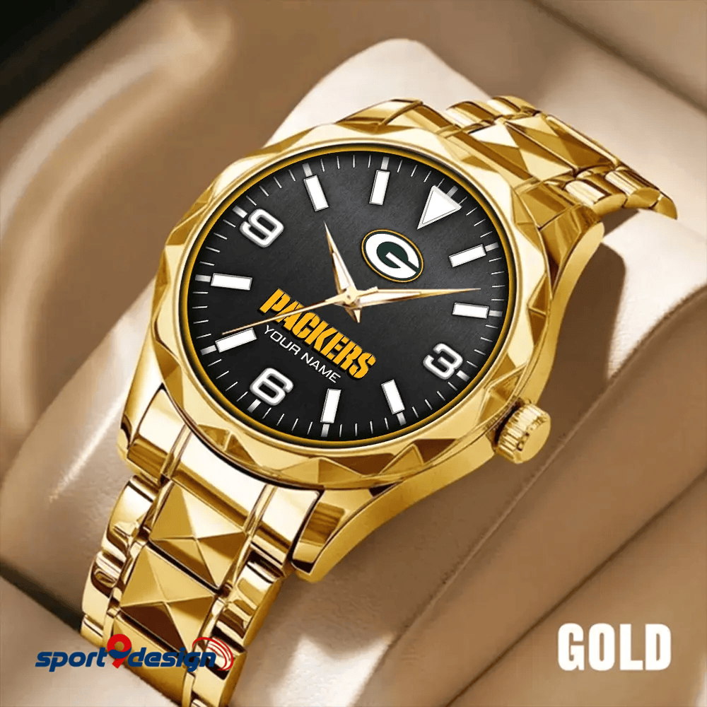Green Bay Packers Business Watch For Men Automatic Mechanical Stainless Steel Band 2025
