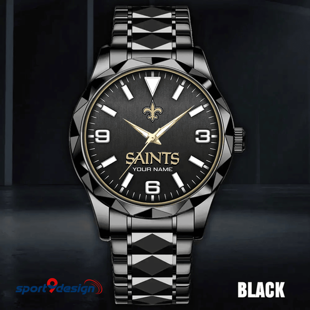 New Orleans Saints Business Watch For Men Automatic Mechanical Stainless Steel Band 2025