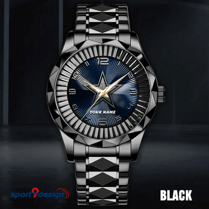 Dallas Cowboys Business Watch For Men Automatic Mechanical Stainless Steel Band 2025