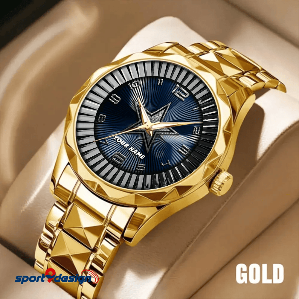 Dallas Cowboys Business Watch For Men Automatic Mechanical Stainless Steel Band 2025