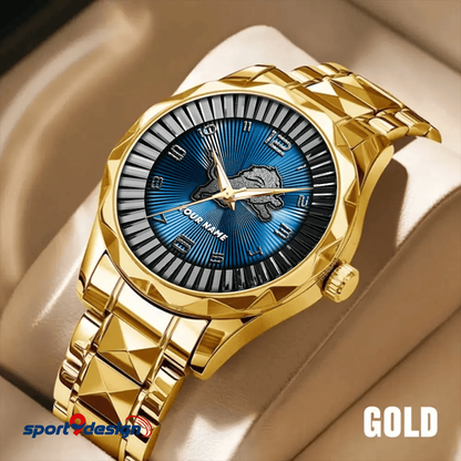 Detroit Lions Business Watch For Men Automatic Mechanical Stainless Steel Band 2025