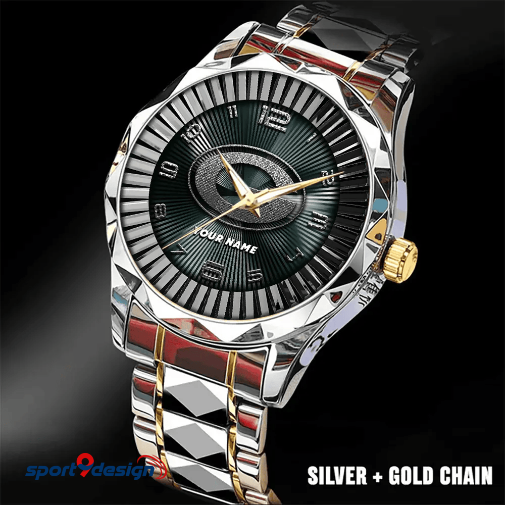 Green Bay Packers Business Watch For Men Automatic Mechanical Stainless Steel Band 2025