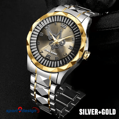 New Orleans Saints Business Watch For Men Automatic Mechanical Stainless Steel Band 2025