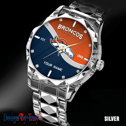 Denver Broncos Warterproof Sports Men Watches Top Brand Luxury Clock Style 2025