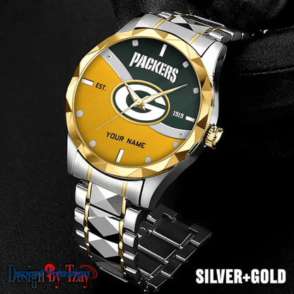 Green Bay Packers Warterproof Sports Men Watches Top Brand Luxury Clock Style 2025