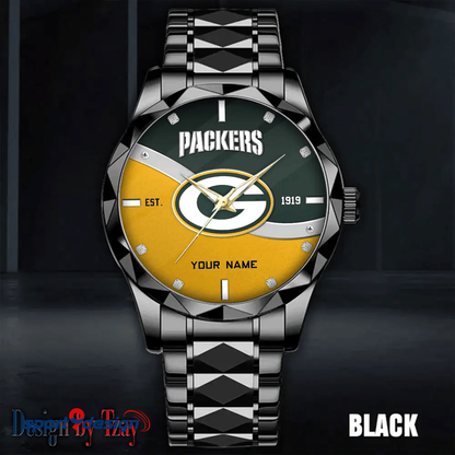 Green Bay Packers Warterproof Sports Men Watches Top Brand Luxury Clock Style 2025