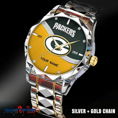Green Bay Packers Warterproof Sports Men Watches Top Brand Luxury Clock Style 2025