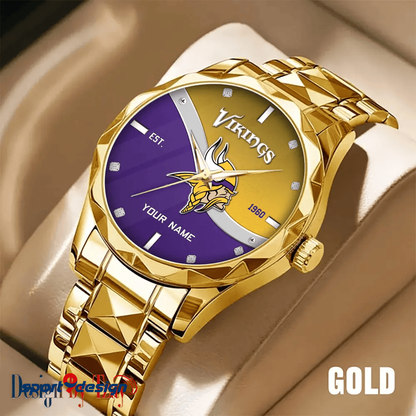 Minnesota Vikings Warterproof Sports Men Watches Top Brand Luxury Clock Style 2025