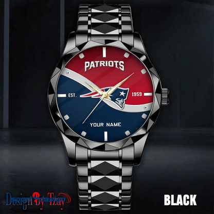 New England Patriots Warterproof Sports Men Watches Top Brand Luxury Clock Style 2025