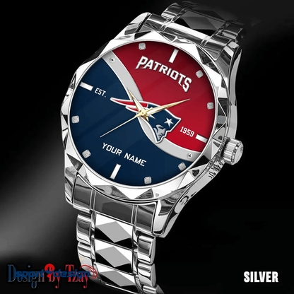 New England Patriots Warterproof Sports Men Watches Top Brand Luxury Clock Style 2025