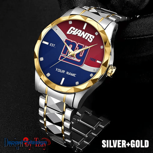 New York Giants Warterproof Sports Men Watches Top Brand Luxury Clock Style 2025