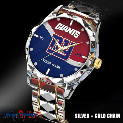 New York Giants Warterproof Sports Men Watches Top Brand Luxury Clock Style 2025